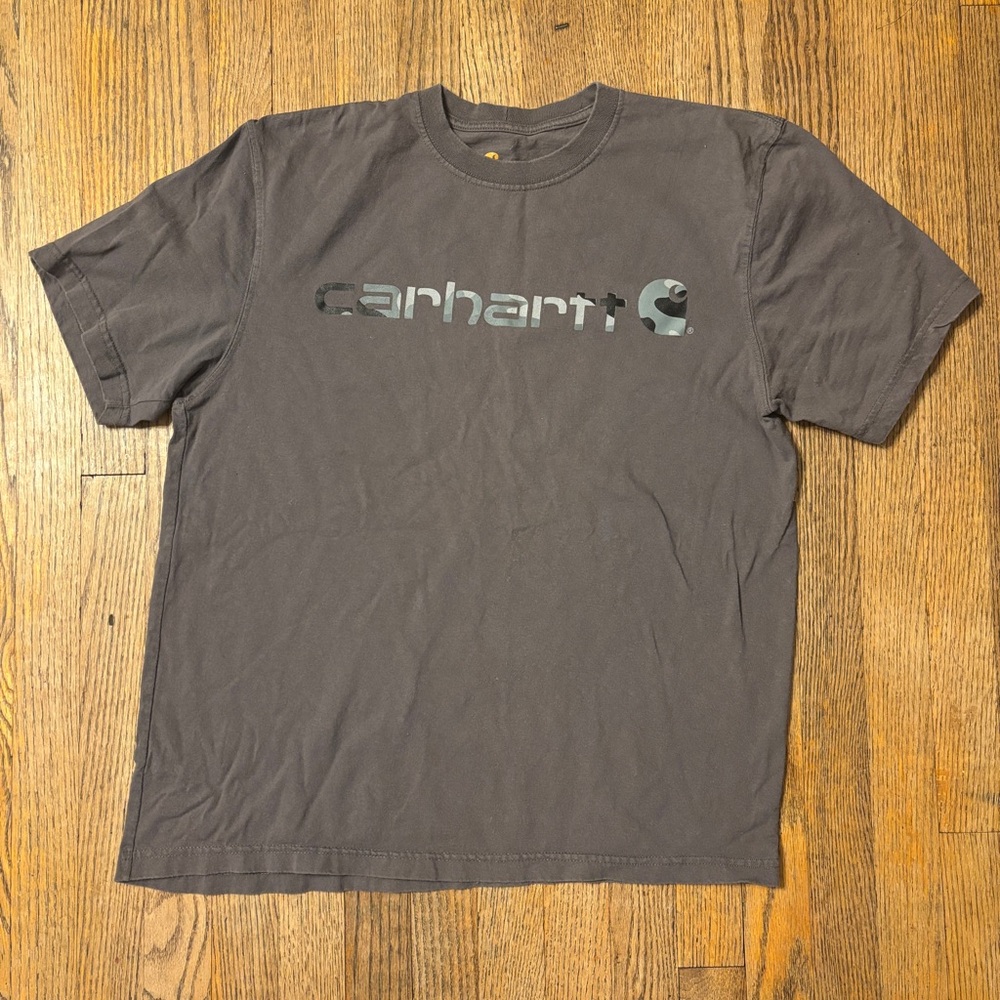 Carhartt Camo Logo Short Sleeve Tee